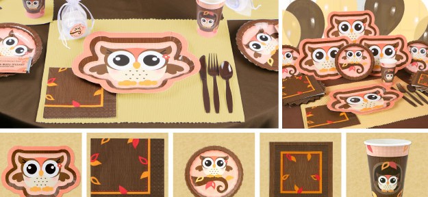 Owl Girl Party Supplies and Decorations