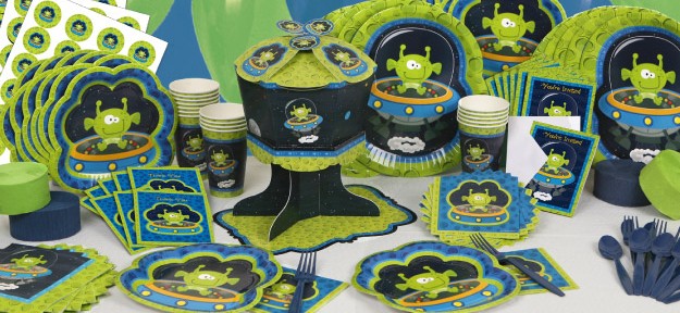 Space Alien Baby Shower Theme