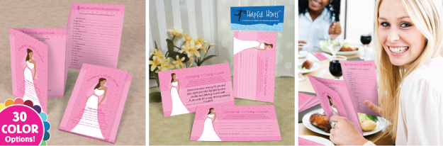 Custom Bride Bridal Shower Games