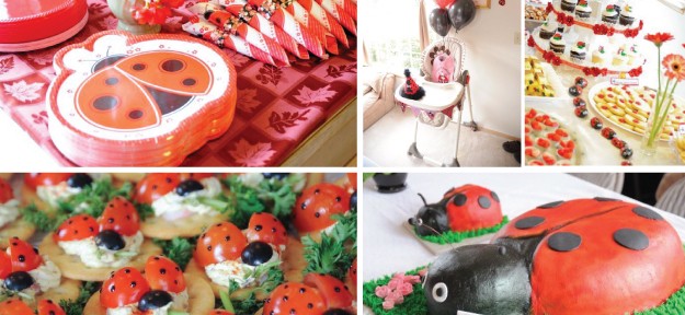 Modern Ladybug Party Decorations