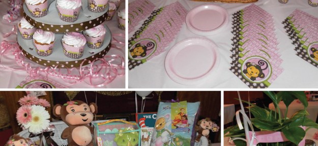 Monkey Baby Shower Table Decoration Ideas