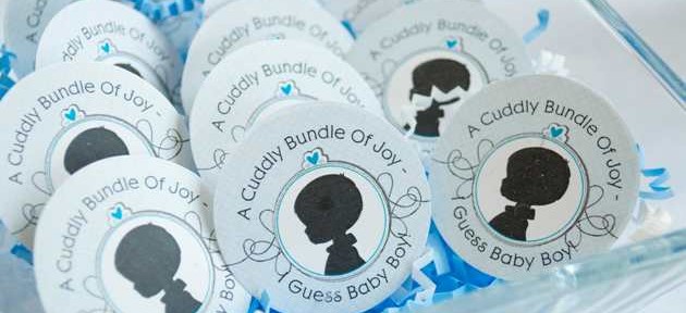 Gender Reveal Party Pins