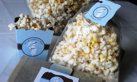 Popcorn Baby Shower Favors