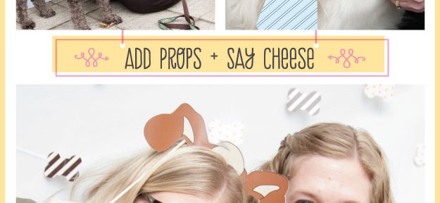 Free Photo Booth Prop Printables #PuppyShower #DogBirthdayParty #PuppyPawty