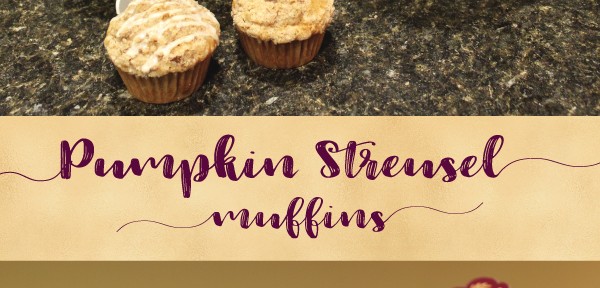 Pumpkin Streusel Muffins