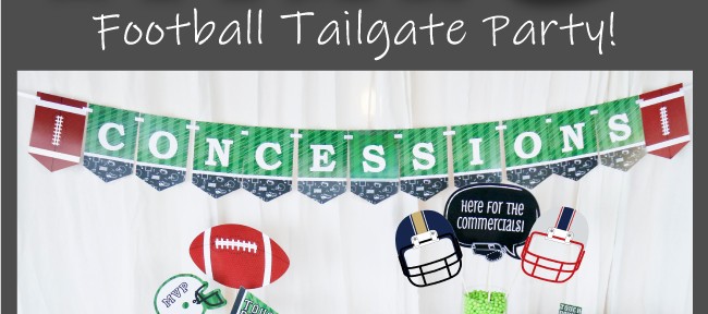 Big Game Football Party Decorations